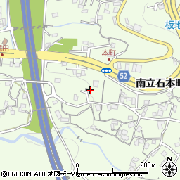 大分県別府市南立石本町1組周辺の地図