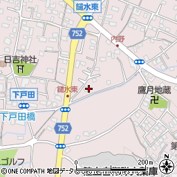 福岡県久留米市高良内町4281-9周辺の地図