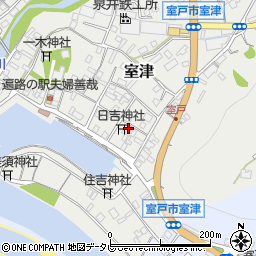 高知県室戸市室津2504周辺の地図