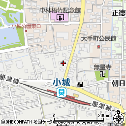 八頭司羊羹舗周辺の地図