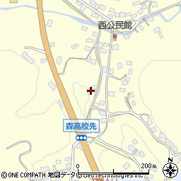 大分県玖珠郡玖珠町帆足864周辺の地図