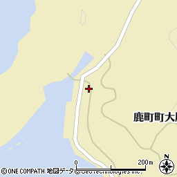 長崎県佐世保市鹿町町大屋312周辺の地図