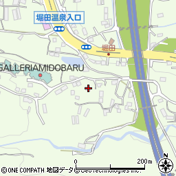 大分県別府市堀田6組周辺の地図