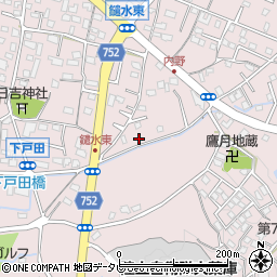 福岡県久留米市高良内町4281-1周辺の地図