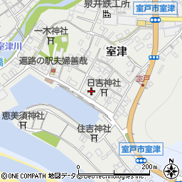 高知県室戸市室津2591周辺の地図