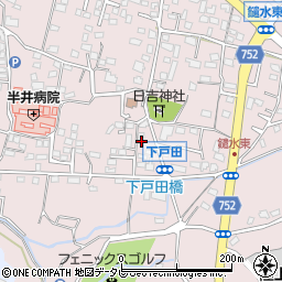 福岡県久留米市高良内町4340周辺の地図