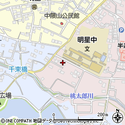 福岡県久留米市高良内町4502周辺の地図