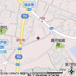 福岡県久留米市高良内町4282-3周辺の地図