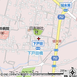 福岡県久留米市高良内町4343周辺の地図