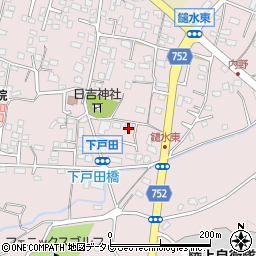 福岡県久留米市高良内町4348周辺の地図