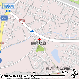 福岡県久留米市高良内町3791周辺の地図