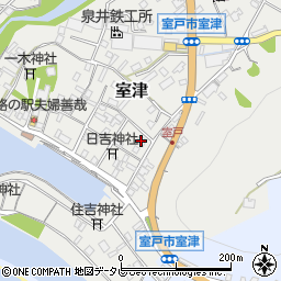 高知県室戸市室津2513周辺の地図