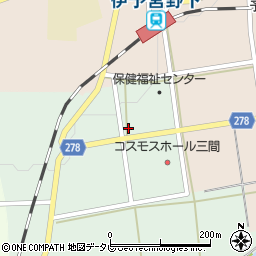 愛媛県宇和島市三間町迫目131周辺の地図