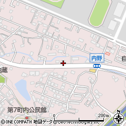 福岡県久留米市高良内町3772周辺の地図