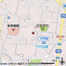 福岡県久留米市高良内町4452周辺の地図