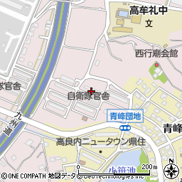 福岡県久留米市高良内町3213周辺の地図
