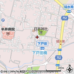 福岡県久留米市高良内町4341周辺の地図