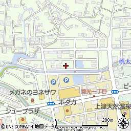 穴田公園周辺の地図