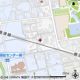 佐賀県小城市西小路199周辺の地図