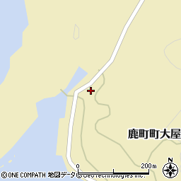 長崎県佐世保市鹿町町大屋233周辺の地図