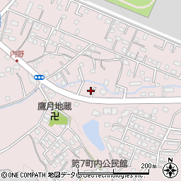 福岡県久留米市高良内町3779周辺の地図