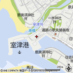 高知県室戸市室津2672周辺の地図
