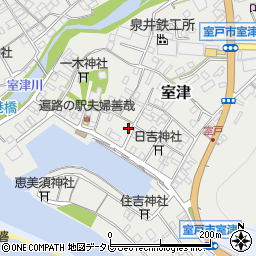 高知県室戸市室津2612周辺の地図