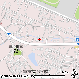 福岡県久留米市高良内町3778周辺の地図