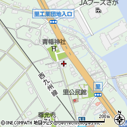 佐賀県伊万里市東山代町里212周辺の地図