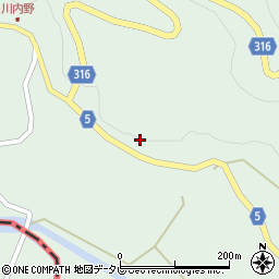 佐賀県伊万里市東山代町川内野4601周辺の地図