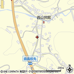 大分県玖珠郡玖珠町帆足890周辺の地図