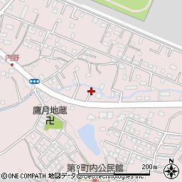 福岡県久留米市高良内町3779-16周辺の地図