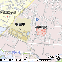 福岡県久留米市高良内町4490周辺の地図