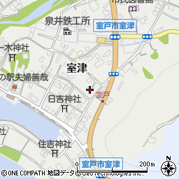 高知県室戸市室津2529周辺の地図