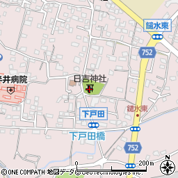 福岡県久留米市高良内町4357周辺の地図