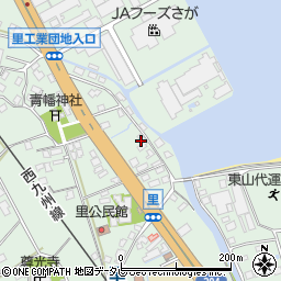 佐賀県伊万里市東山代町里199周辺の地図
