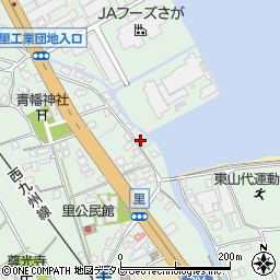佐賀県伊万里市東山代町里185周辺の地図