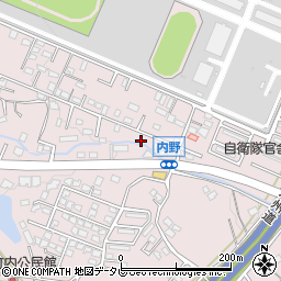 福岡県久留米市高良内町3745周辺の地図