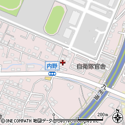 福岡県久留米市高良内町3748周辺の地図