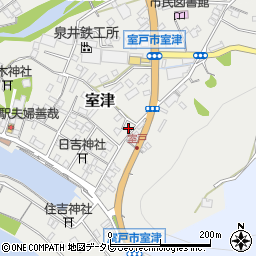 高知県室戸市室津2439周辺の地図