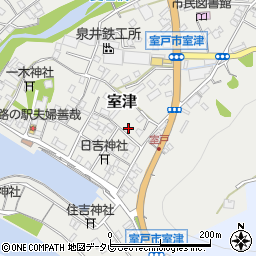 高知県室戸市室津2526周辺の地図