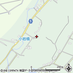 佐賀県伊万里市東山代町里578周辺の地図