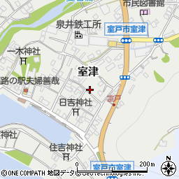 高知県室戸市室津2523周辺の地図