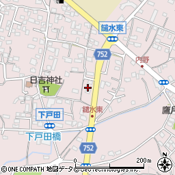 福岡県久留米市高良内町4371周辺の地図