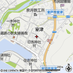 高知県室戸市室津2566周辺の地図