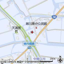 佐賀県神埼市神埼町姉川1685周辺の地図