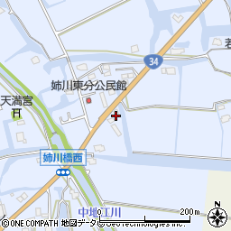 佐賀県神埼市神埼町姉川1697周辺の地図