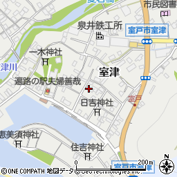 高知県室戸市室津2577周辺の地図
