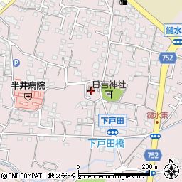 福岡県久留米市高良内町4448周辺の地図