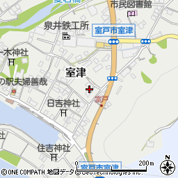 高知県室戸市室津2531周辺の地図